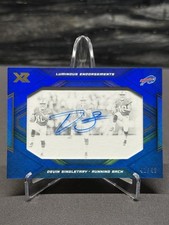 2019 Panini XR Devin Singletary Luminous Endorsements RC Auto /49