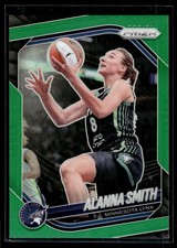 Alanna Smith 2025 Panini Prizm WNBA Green Prizm Card #101