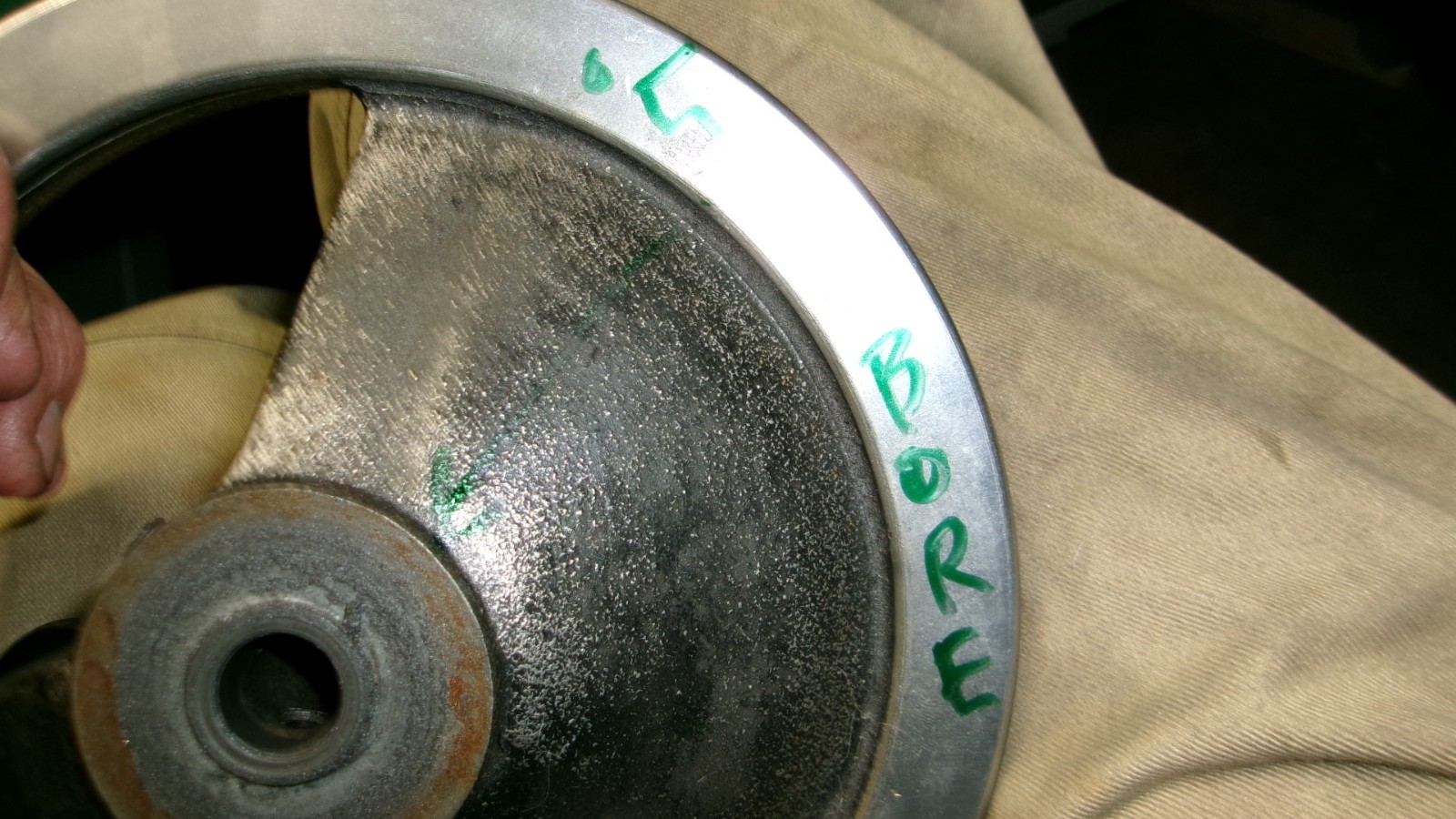 HARIG 612 SURFACE GRINDER TABLE HANDWHEEL