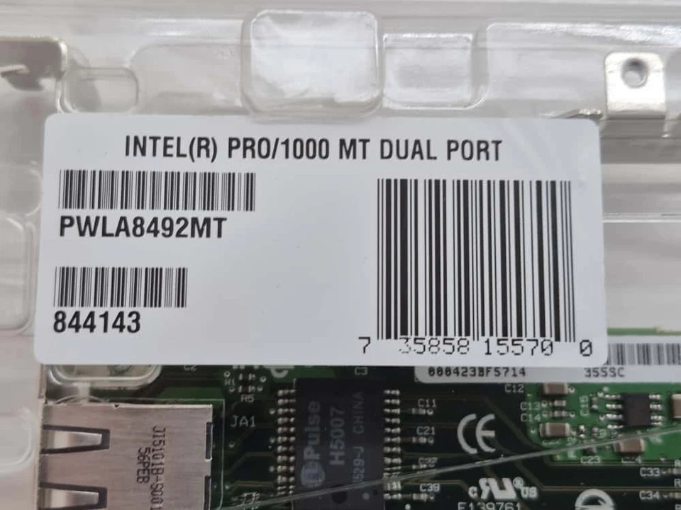 Intel PWLA8492MT PRO/1000 MT Dual Port Server Adapter with Quick Install Guide - Image 3 of 4