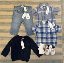 Janie  Jack Baby Boy 6-12M Outfits Lot of 6 Items