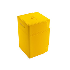 Gamegenic - Watchtower 100 XL Card Convertible Deck Box: Yellow