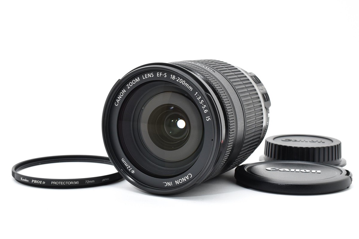 Near MINT+] Tested Canon EF-S 18-200mm f/3.5-5.6 IS Zoom AF Lens