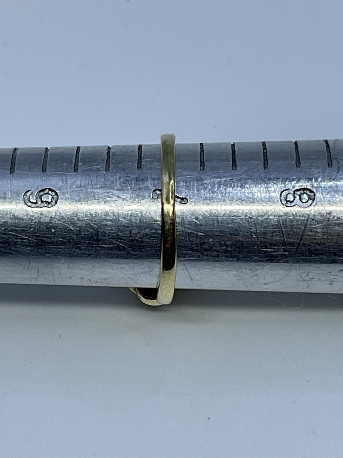 VINTAGE HANDMADE Solid 10K Yellow Ring Mystic CZ … - image 12