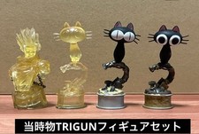 TRIGUN Bash Clear Figure Set Black Cat Sama With Chains 3 Types Figure
