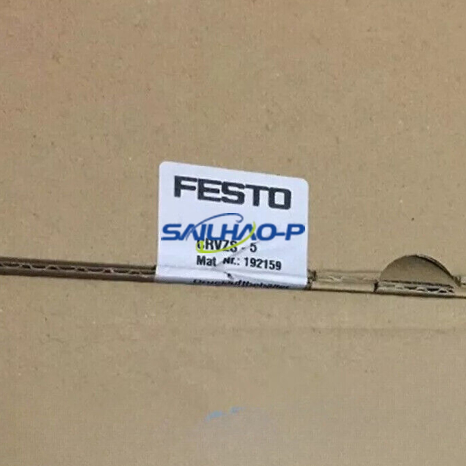 New CRVZS-5 Festo 192159 Compressed Air Reservoir High Alloy Stainless Steel