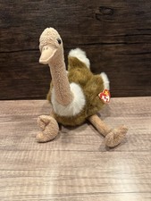 Ty Beanie Buddy STRETCH The Ostrich 14  Plush Stuffed Animal Vintage 1998 NWMT