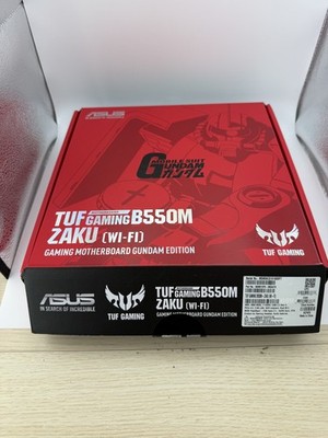 ASUS TUF Gaming B550M-Zaku Wi-Fi AMD AM4 Motherboard Gundam Edition