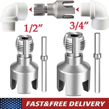 Integrated Internal & External Pipe Threading-Tool, PVC Pipe Threader Kit USA