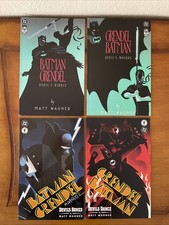 Batman Grendel Devil's by Matt Wagner TPB Graphic Novels Lot of 4 (1 Signed)