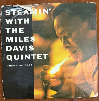 The Miles Davis Quintet   Steamin' With The Miles Davis Quintet Vinyl Record