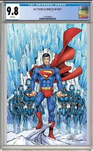 ACTION COMICS #1087D DAN JURGENS SUPERMAN MOVIE VAR CGC 9.8 NM PRESALE 6/11