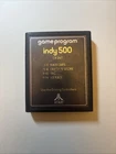 Atari 2600 Indy 500 Game Cartridge Vintage 1977, Gold Text