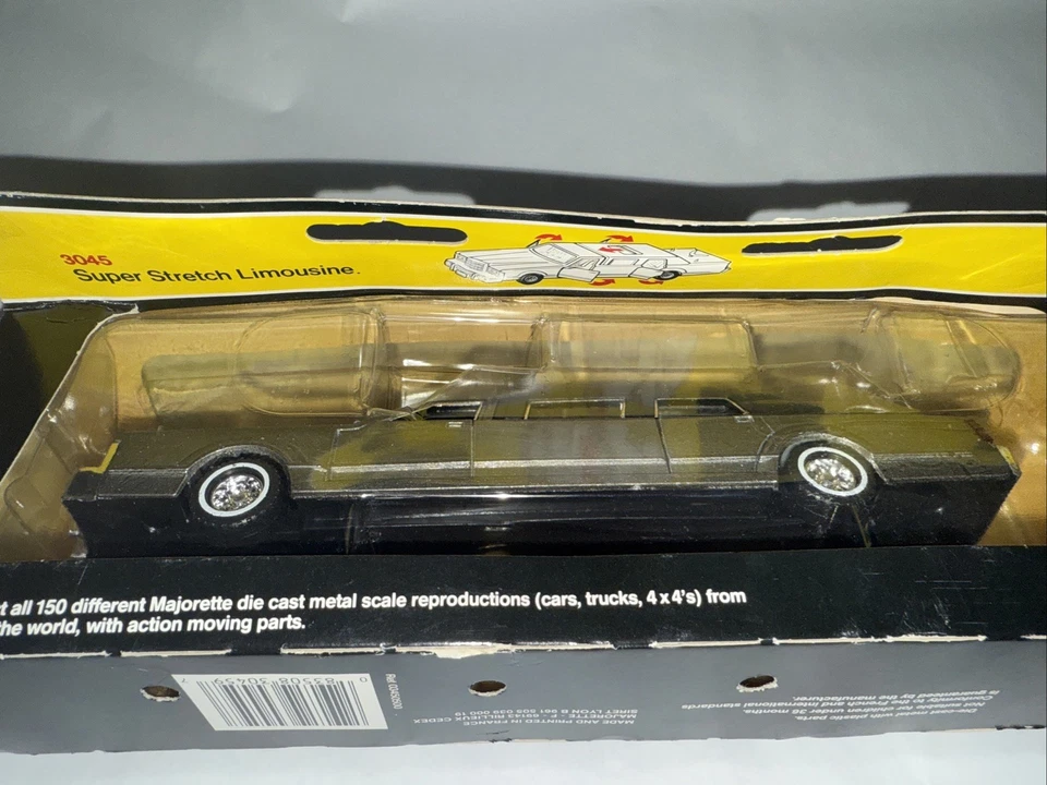 Majorette Vintage 1/32 Rare LIMO 4 Opening Doors Diecast Model NIB - Image 4 of 4