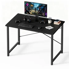 OLIXIS 40 Inch Computer Office Desk for Small Spaces, Writing Gaming Work Des...