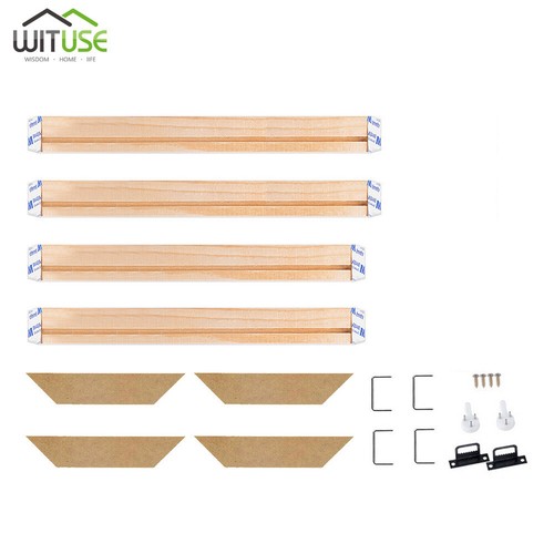Canvas Stretcher Bars Frames Sturdy Wood Strips Kit Art Paintings Multiple Frame - Picture 24 of 75