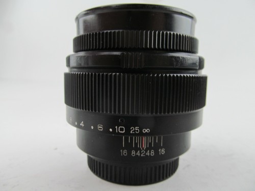 JUPITER 9 lens 85mm f2.0 Black Manual Portrait lens M42 Mount DSLR Canon Russian - Picture 5 of 12