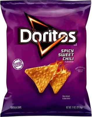 Doritos Spicy Sweet Chili Flavored Tortilla Chips 11 OZ (312g), Free Shipping