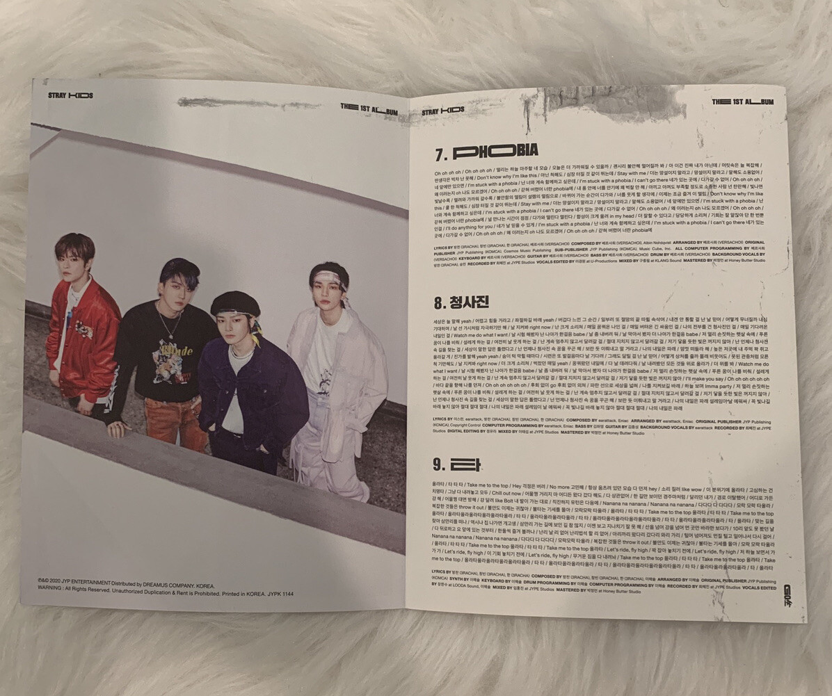 Stray Kids GO Live Limited Version Lyric Book | eBay