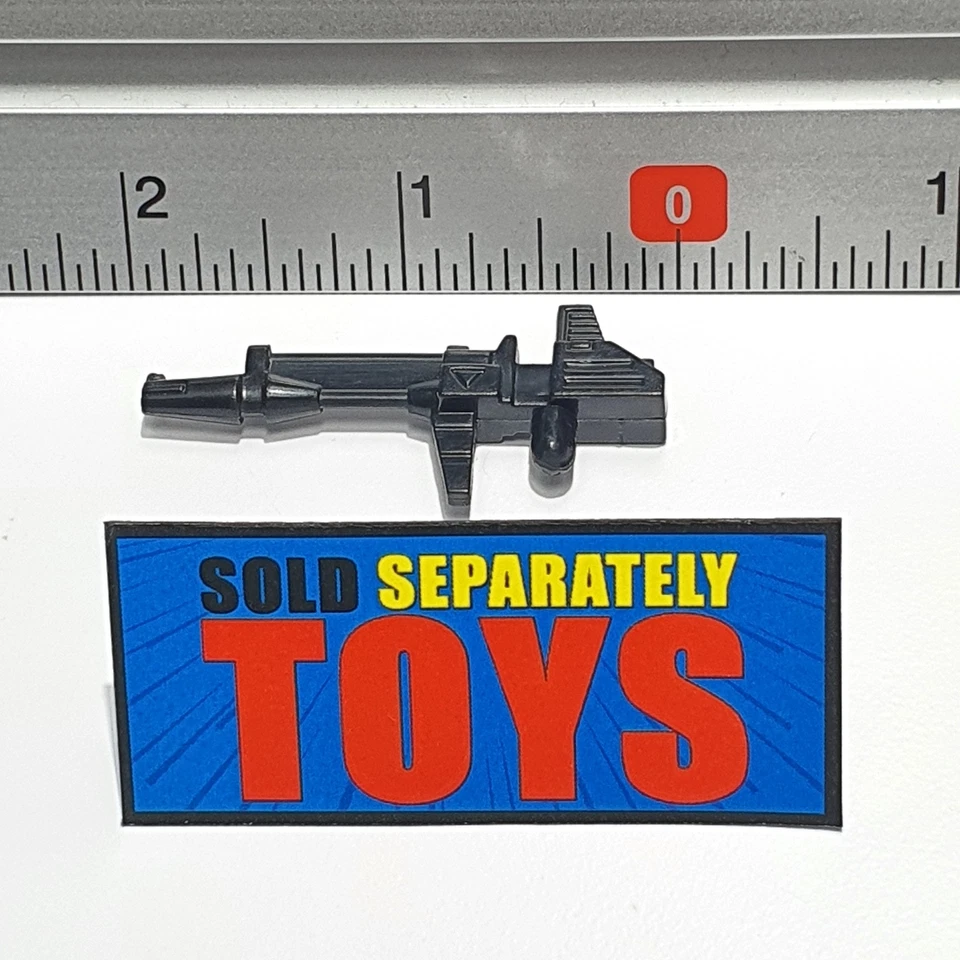 Transformers G1 Grapple Inferno GUN SOLID Autobot car black weapon accessory - Image 2 of 4