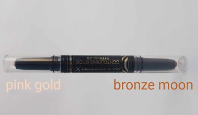 MAX FACTOR Contouring Stick Eyeshadow: Bronze, Gold Pink, Forest Green, Brown