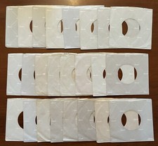 Huge Lot Of 24 Grey Capitol 45 RPM Record Sleeves - Company Sleeves