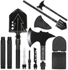 Survival Folding Shovel Ax Tomahawk Outdoor Tactical Emergency Gear Camping Tool