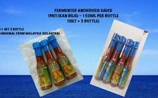Fermented Anchovies Sauce ( Pati Ikan Bilis) 150ml Per Bottle
