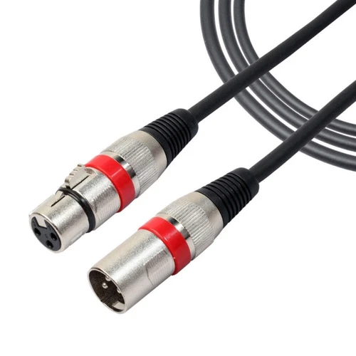 3m 3-Pin XLR Male to XLR Female MIC Shielded Cable Microphone Audio Cord, Length