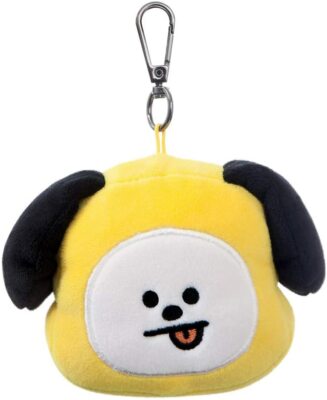 Aurora BT21 Chimmy Plüsch Schlüsselanhänger 61333 Weiß Offiziell Ware Plüschtier