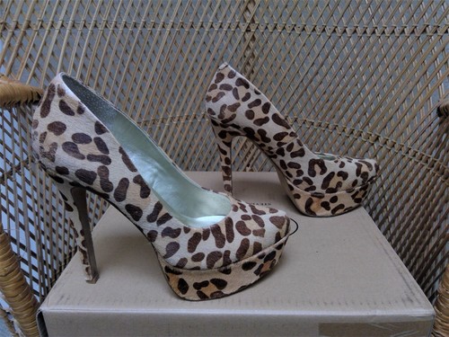 jessica simpson leopard heels
