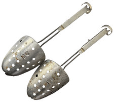 Vintage Ecko Metal Adjustable Shoe Trees Stretchers Shapers 1950s