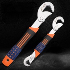 Three Sided Toothed Universal Wrench Multi-fu...