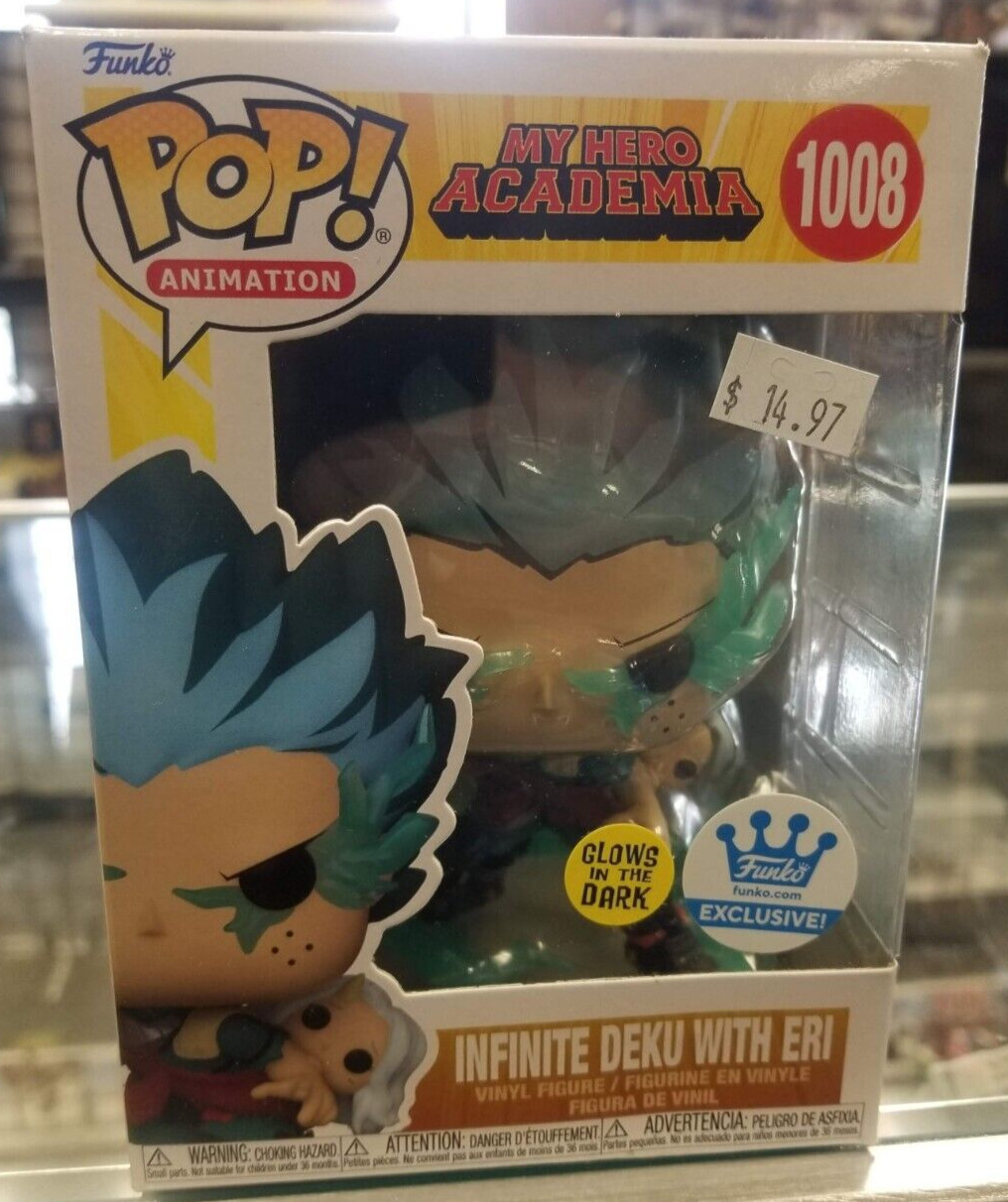 Funko Pop! Vinyl: My Hero Academia - Infinite Deku With Eri Glows In The Dark