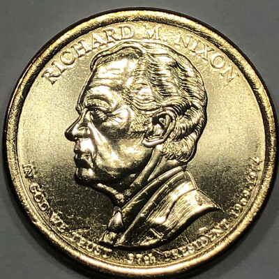 2016-P Richard M. Nixon Presidential Golden Dollar Coin