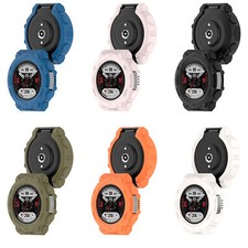Soft Plastic Watch Case TPU Half-Pack Drop-Resistant Case for Amazfit T-Rex 2