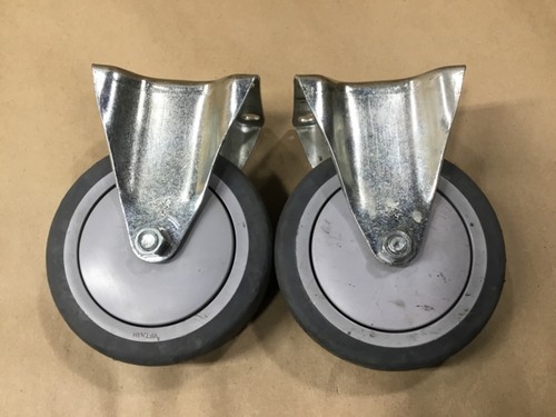 Lot Of 2 Heavy Duty Wheels 5” x 1” #32AKC26