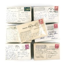 100 Posted Postcards - Large Old Mixed Era Assorted Travel - Vintage Dealer Lot