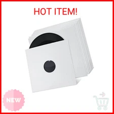 Facmogu 10PCS 12in Vinyl Record Jackets, 350gsm Cardboard Record Sleeves LP Jack