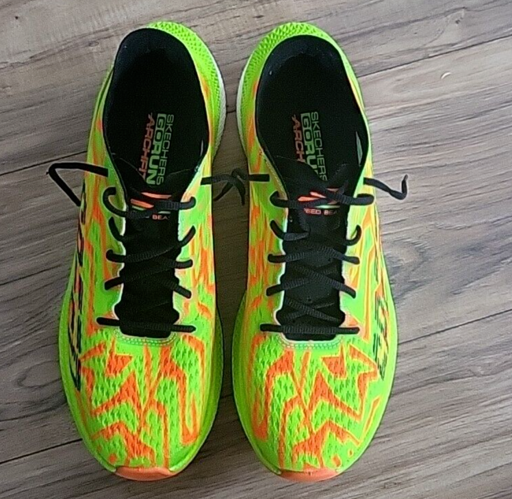 Skechers Womens Size Go Run Speed Beast 172062 Green Running