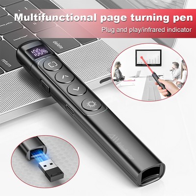 Wireless Remote Control Office PPT Presentation Clicker PLUG & PLAY For Laptop