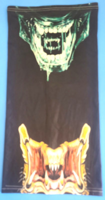 Predator Snood Alien Predator 2 Face Mask Flip Scarf Neck Tube Snood Headwear ...