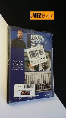 DVD -Blu Notte 26 - TERRA E LIBERTÀ - Lucarelli Rai3 TV MYSTERI ITALIANI