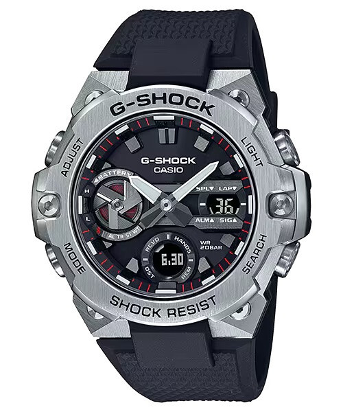 CASIO カシオ G-SHOCK G-STEEL GST-410 メンズ GST-410-1AJFサポートページ | CASIO