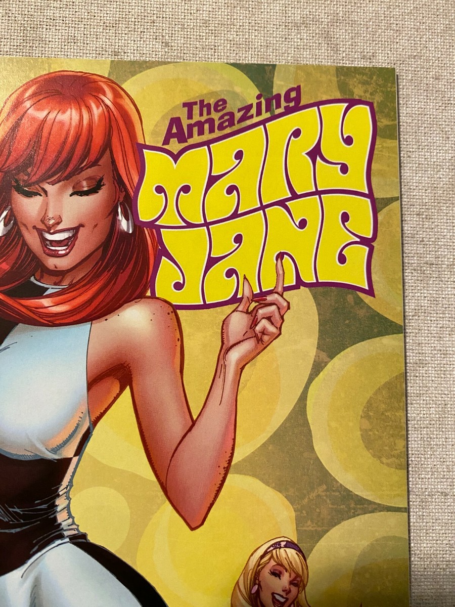 THE AMAZING MARY JANE #1 NM 9.4 J. SCOTT CAMPBELL 1960S VARIANT