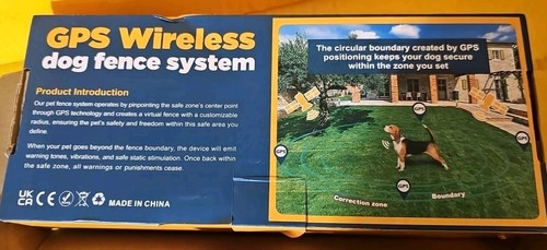 GPS Wireless Fence System Medium Large Dog Containment Waterproof - Picture 8 of 10
