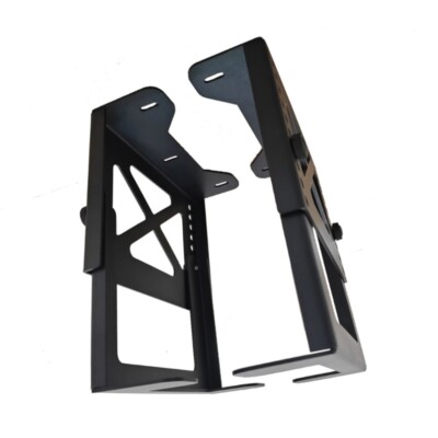 Under Desk Rack for NAS Computers Consoles Adjustable High Capacity Steel