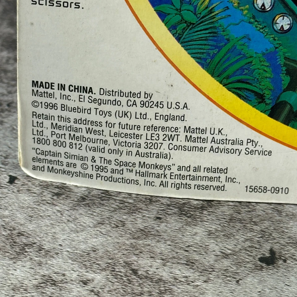 Mattel Captain Simian and the Space Monkeys Battle Scout Spydor *Sellado de fábrica* Foto 4 de 4