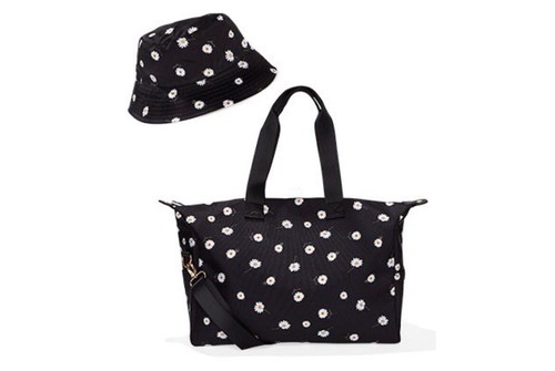 Alice + Olivia Daisy Print Duffel Bag 