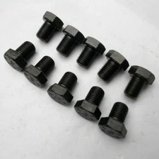 Hex Head Bolt 3/8"- 24 x 1/2" Long "10 Bolts" Grade 8   3/8-24x1/2